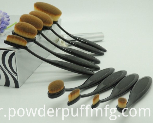2016 Popular Synthetic Hair Toothbrush Makeup Brush